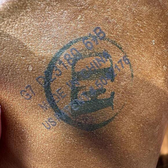 Cole Haan Brown Boots REPAIR OR UPCYCLING Good Leather Dryrot Soles Sz 6.5 Craft - Picture 12 of 13